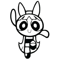Coloriage - Puff Blossom