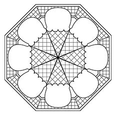 Ice Cream Mandala Summer Pics Coloring