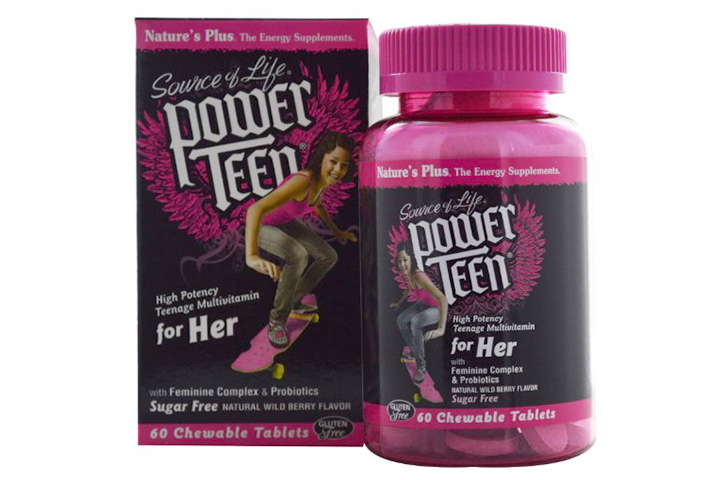Power Teen For Her Multi Nature's Plus 60 Masticable