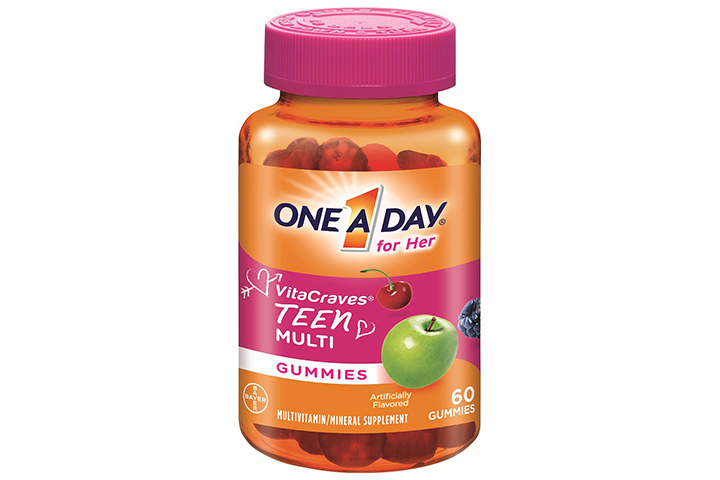 One A Day Teen pour leurs gummies VitaCraves