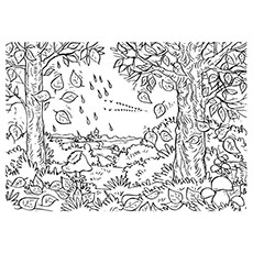 Les 35 meilleures pages à colorier d'automne que votre enfant adorera colorier 58 Coloriages d'automne pour les enfants