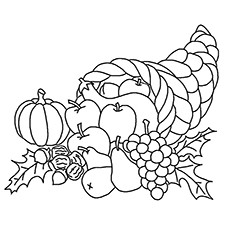 Les 35 meilleures pages à colorier d'automne que votre enfant adorera colorier 57 Fruits de l'automne pour colorier les enfants