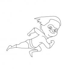 Coloriages Dash Parr