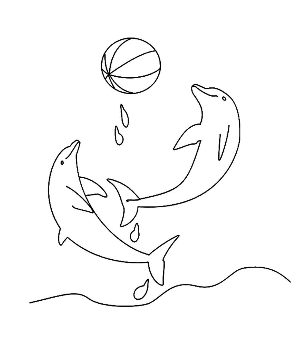 Dauphin planant