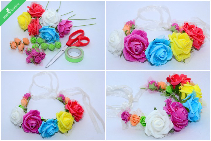 Couronne de fleurs