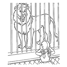 Le lion rugissant
