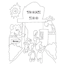 Coloriages Le Zoo Animal 
