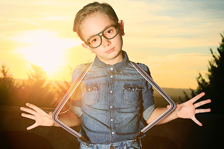 Costumes d'halloween pour enfants Nerd Photos