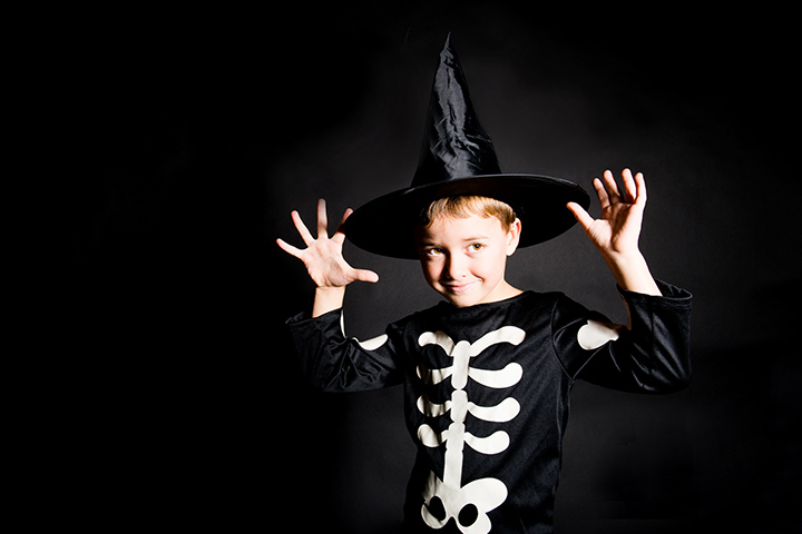 Squelette - costumes d'halloween pour enfants Photos