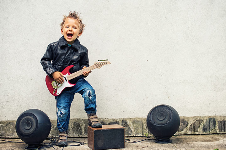 Costumes d'Halloween faits maison pour les enfants des années 80 Rocker Pictures