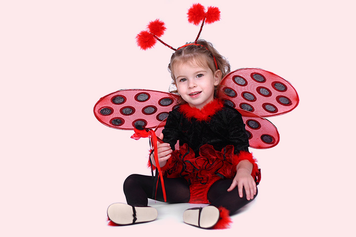Costumes d'halloween bon marché coccinelle pour enfants Photos