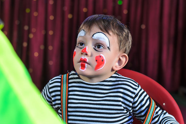 Costumes d'Halloween pour tout-petits DIY Mime Artist