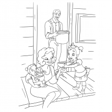 James et eudora avec bébé tiana