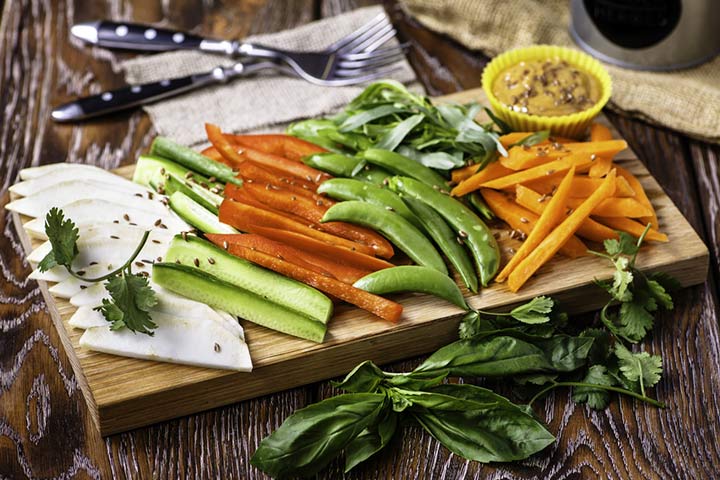 Carottes et poivrons