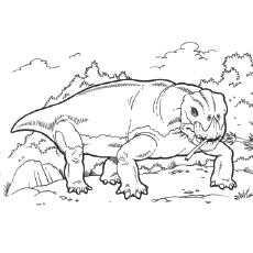 35 coloriages uniques de dinosaures que votre enfant adorera 49 Coloriages Lystrosaurus