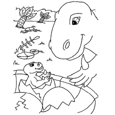 35 coloriages uniques de dinosaures que votre enfant adorera 44 Coloriage Dinosaure
