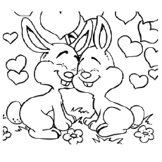 Coloriage Lapin