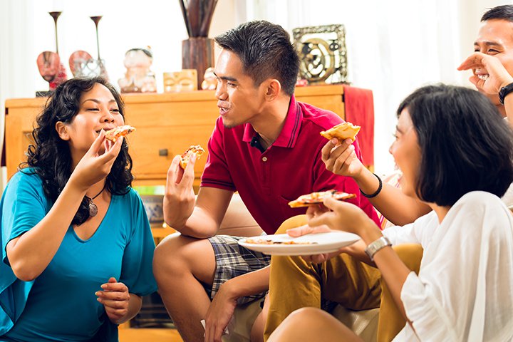 Lancer une pizza - Photos des activités du vendredi soir