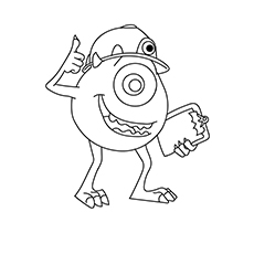 La couleur de Mike Wazowski