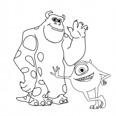 Mike et Sulley