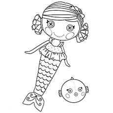 Feuille de coloriage de coquilles de corail à imprimer