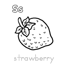 Coloriages De Fraise