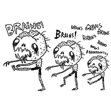 Les 20 meilleures pages de coloriage de zombies pour vos enfants 28 Coloriage Zombie