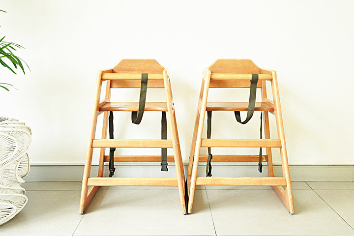 Chaise haute classique