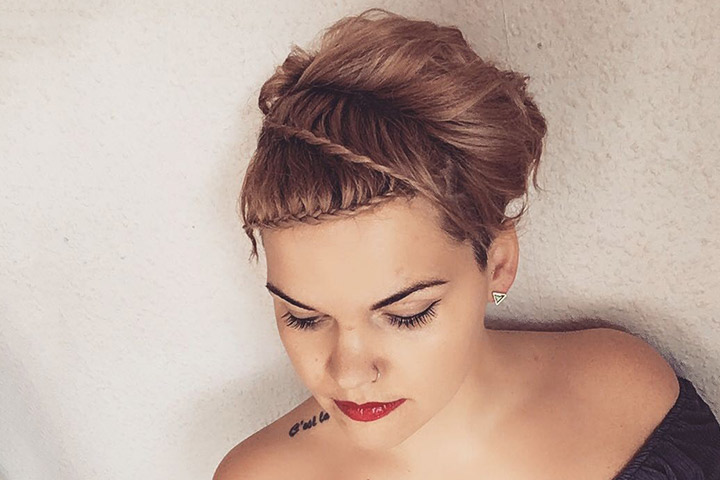Pixie Cross Braids