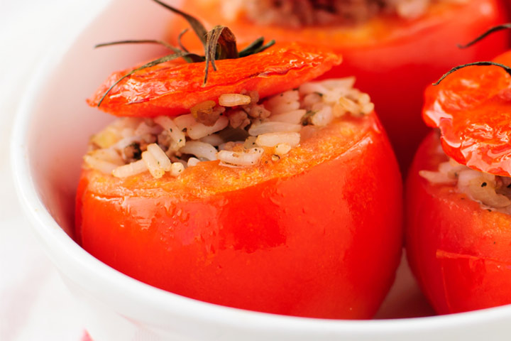Tomates farcies au four