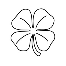 Top 20 coloriages de trèfle à quatre feuilles pour les tout-petits 27 A-leaf-clover_coloring_page-model