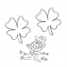 Top 20 coloriages de trèfle à quatre feuilles pour les tout-petits 42 Une incroyable Saint-Patrick