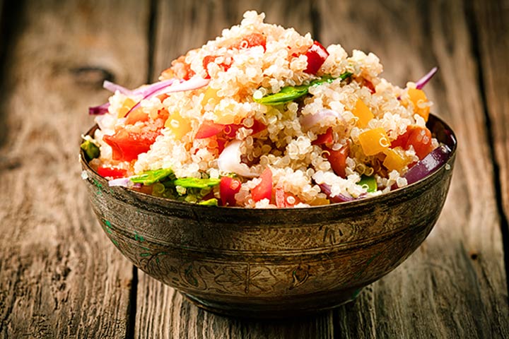 Quinoa de légumes sucré et salé