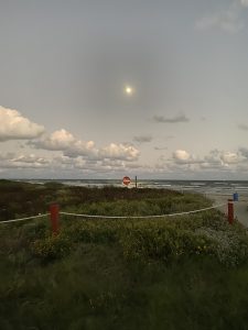 Galveston au coucher du soleil