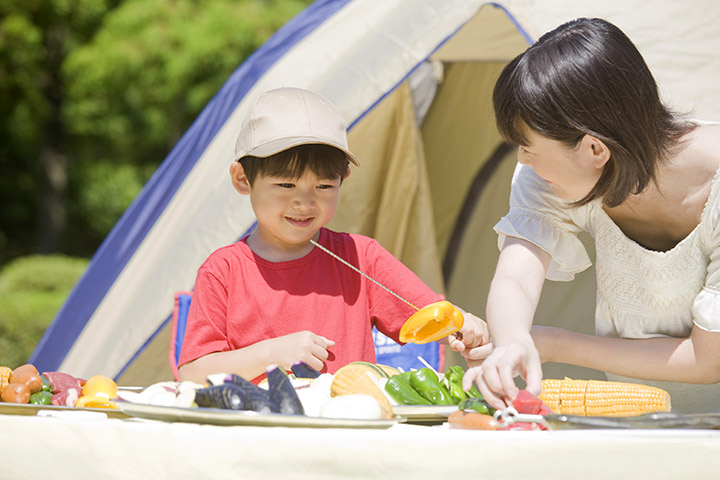 Une journée de camping