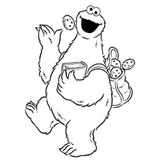 25 pages à colorier monstre mignon et amusant que votre enfant adorera 42 Funny-Cookie-Monster-jeu