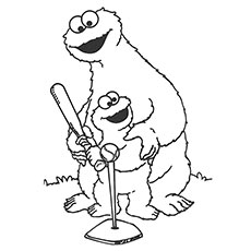 25 pages à colorier monstre mignon et amusant que votre enfant adorera 44 coloriage monstre-rue-cookie-monstre