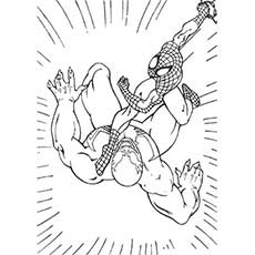 50 coloriages Spiderman 74 Spiderman est entré en action avec Villain Coloring Pages