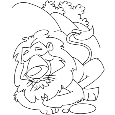 Les 20 meilleurs coloriages de lions que vos enfants adoreront colorier 34 Coloriage de Lion de montagne