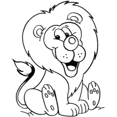 Les 20 meilleurs coloriages de lions que vos enfants adoreront colorier 30 Coloriage de Lion lâche