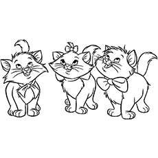 Les trois chatons orphelins