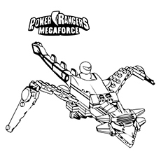 Top 25 des coloriages Power Rangers Megaforce pour vos petits 39 Power-Rangers-Megaforce-fly