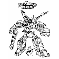 Top 25 des coloriages Power Rangers Megaforce pour vos petits 40 Power-Rangers-Megaforce