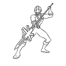 Top 25 des coloriages Power Rangers Megaforce pour vos petits 37 Power Rangers Samurai