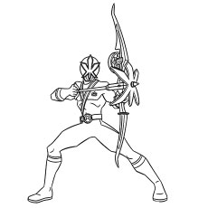 Top 25 des coloriages Power Rangers Megaforce pour vos petits 30 Ranger rose