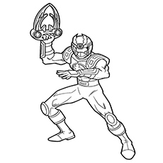 Top 25 des coloriages Power Rangers Megaforce pour vos petits 36 Power-Rangers-Samurai-lock