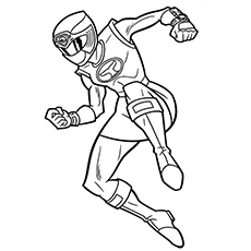 Top 25 des coloriages Power Rangers Megaforce pour vos petits 46 Ranger-pinkis-jumpings