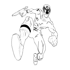 Top 25 des coloriages Power Rangers Megaforce pour vos petits 48 Mewarnai-Superhero