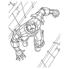 Iron Man 3 feuilles de coloriage imprimables gratuites