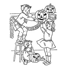 Coloriage Halloween Citrouille